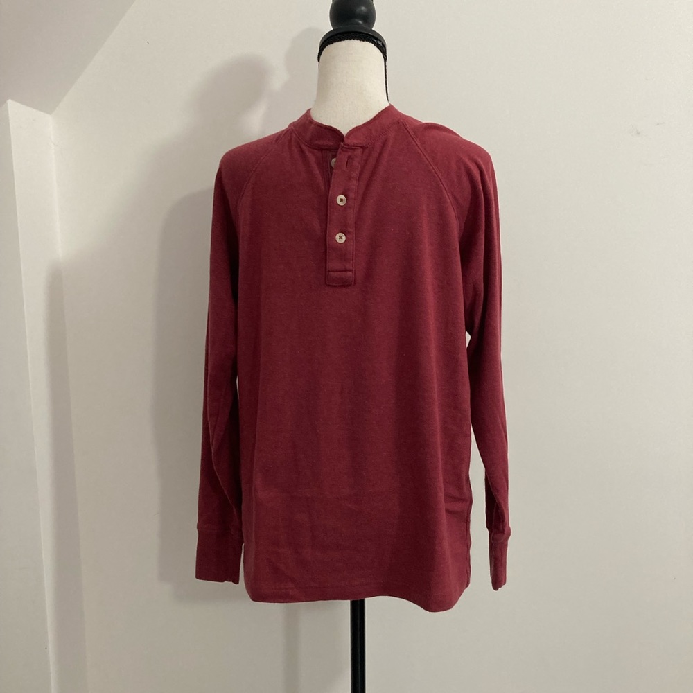 The Normal Brand Mens S Long Sleeve Henley